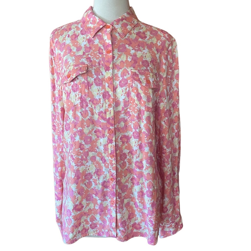 Relativity Floral Button Down‎ Shirt
